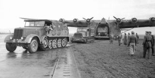 Illustration for article titled This Giant Nazi Plane Was The Largest Land-Based Transport Of WWII